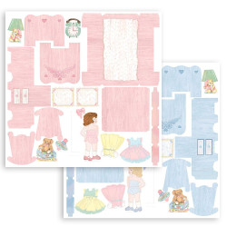 Stamperia 3D Paper Kit Day Dream Baby Room