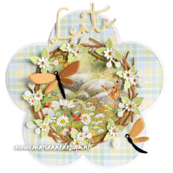 Marianne Design Creatables Spring Wreath