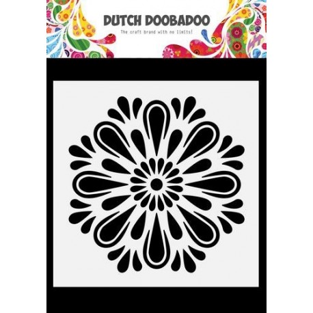 Dutch Doobadoo Mask Art Mandala Square 2