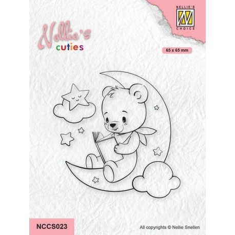 Nellie's Choice Clearstamp Cuties Bedtime Stories