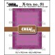 Crealies Xtra no. 51 ATC Small Stripes