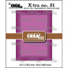 Crealies Xtra no. 51 ATC Small Stripes