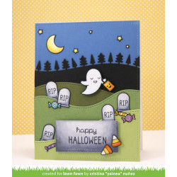 Lawn Fawn Stitched Hillside Borders Die