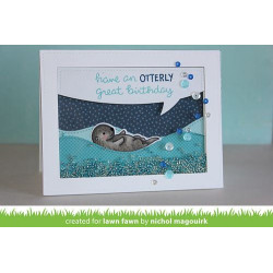Lawn Fawn Stitched Hillside Borders Die