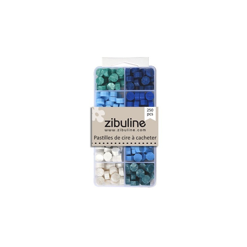 SET Perle di Ceralacca SFUMATURE di BLU 250pz