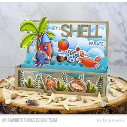 My Favorite Things Island Shell-ebration Clear Stamps