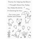 My Favorite Things Blooming Friendship Clear Stamps