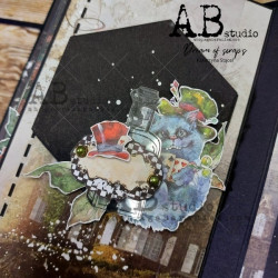 ABstudio Die-cuts Ephemera Follow the Rabbit 50pz