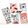 Les Ateliers de Karine Romance Oui Au Bonheur Clear Stamp