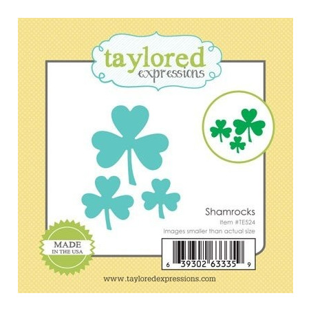 Taylored Expressions Little Bits Shamrocks