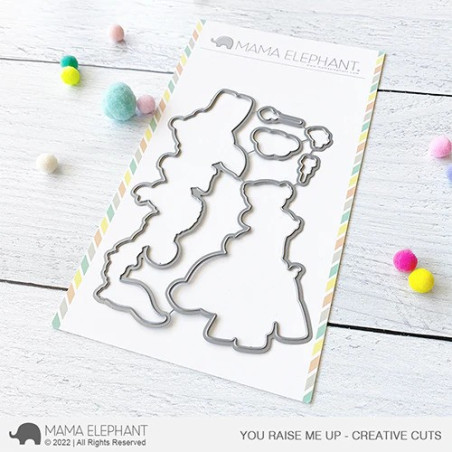 Mama Elephant YOU RAISE ME UP CREATIVE CUTS