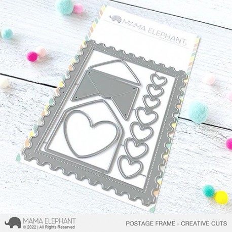 Mama Elephant POSTAGE FRAME CREATIVE CUTS