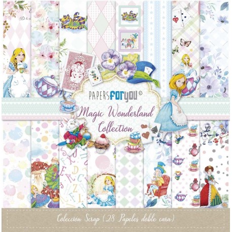 Papers For You Magic Wonderland Mini Scrap Paper Pack 15x15cm