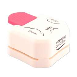 Vaessen Creative 3 in 1 Inverted Corner TAG Punch