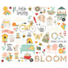 Simple Stories Full Bloom Bits & Pieces 61pz