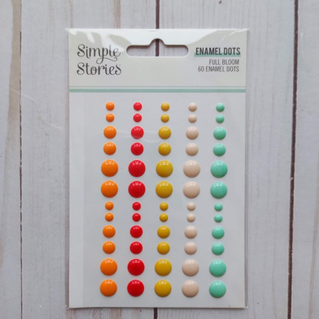 Simple Stories Full Bloom Enamel Dots