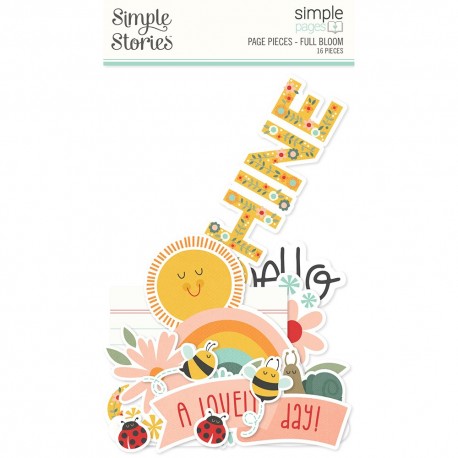 Simple Stories SIMPLE PAGES PIECES Full Bloom