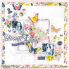 Simple Stories Simple Vintage Indigo Garden Decorative Brads 33pz