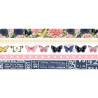 Simple Stories Simple Vintage Indigo Garden Washi Tape 5pz