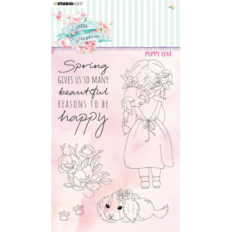 StudioLight Clear Stamp Little Blossom nr.195