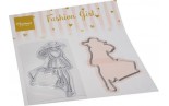 Marianne Design Clear Stamps & Die Set Fashion Girl