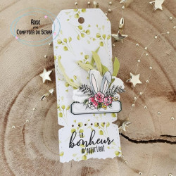 Fustella Comptoir du Scrap Tag