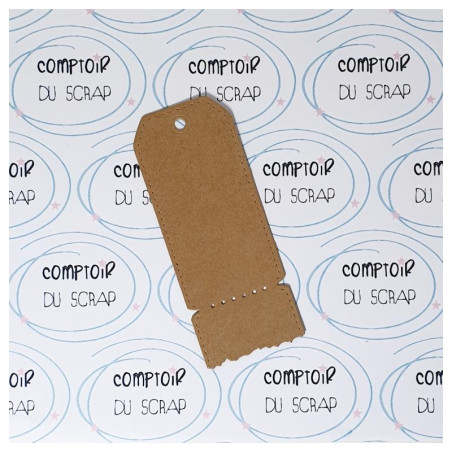 Fustella Comptoir du Scrap Tag