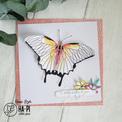 HA-PI Little Fox En Plein Coeur Clear Stamp