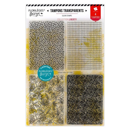 Florileges Clear Stamp TEXTURES LIBERTY