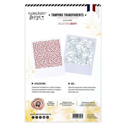Florileges Clear Stamp TEXTURES LIBERTY