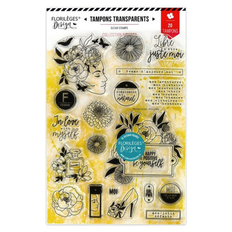 Florileges Clear Stamp GIRL POWER