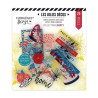Set 20 Abbellimenti in acrilico Florileges LIBERTY