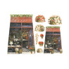 Carta di riso Decoupage Fleur rosa