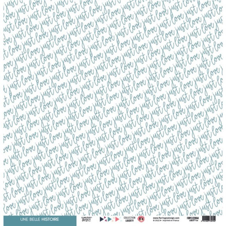 Florileges Foglio Vellum LIBERTY 4 30x30cm