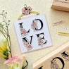Set 20 Abbellimenti in acrilico Florileges LIBERTY