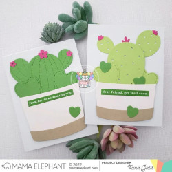 Mama Elephant CACTUS BUILDER CREATIVE CUTS