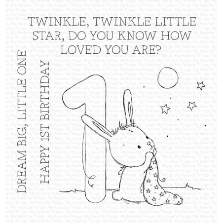My Favorite Things Number Fun 1 Clear Stamps