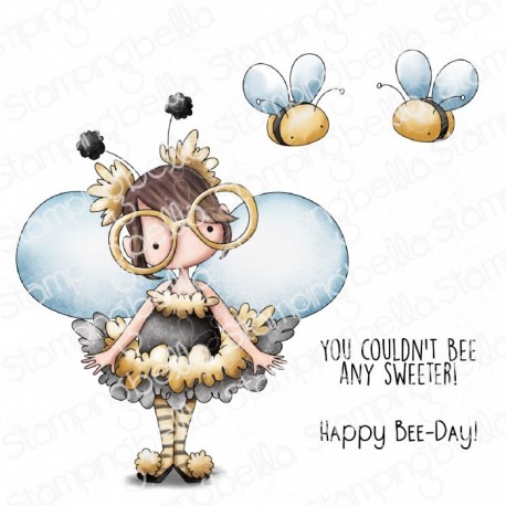 Stamping Bella Tiny Townie Busy Bee Cling Stamp