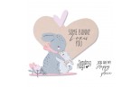 Framelits Die Set 13pz with Stamps - Bunny Love 665653