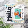 Whimsy Stamps Hello Word and Shadow Die Set