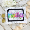 Whimsy Stamps Hello Word and Shadow Die Set