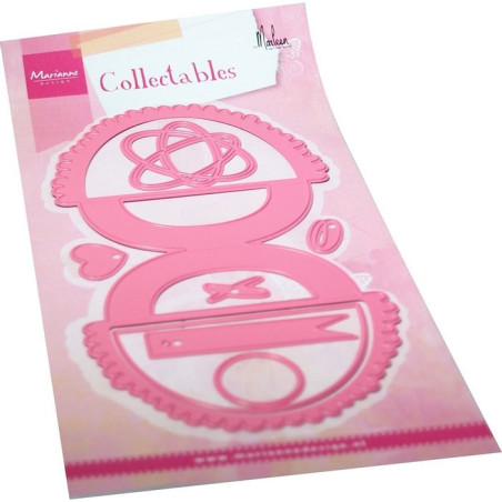 Marianne Design Collectables Bag Topper XOXO by Marleen