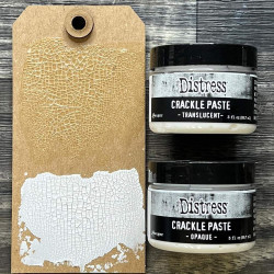 Tim Holtz Ranger Distress Crackle Paste Translucent