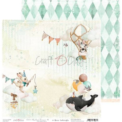 Paper Collection Set Craft o' Clock My Sweet Treasure 30x30cm 6fg