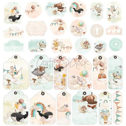 Paper Collection Set Craft o' Clock My Sweet Treasure 30x30cm 6fg