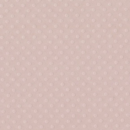 Cartoncino Bazzill Dotted Sunset Rose 30x30cm 216gsm