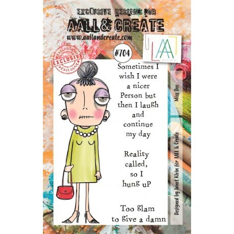 AALL & Create Stamp Set 704 Miss Dee