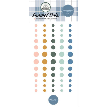 Carta Bella Farmhouse Summer Enamel Dots