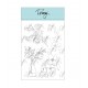 Tommy Design Delicate Flowers Clear Stamps