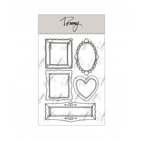 Tommy Design Frames Clear Stamps